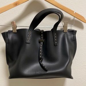 Faux Leather Studded Bag